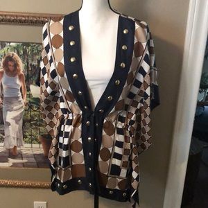 Michael Kors kimono style top